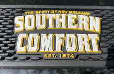 Southern Comfort Whiskey Bar Runner rubber beer mat Home Bar man cave 53 cm long