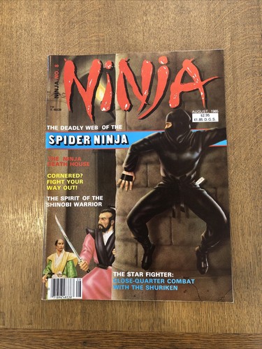 Ninja magazine august 1985 - magazine, #8