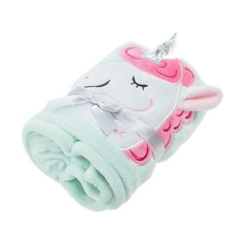 Unicorn love fleece blanket