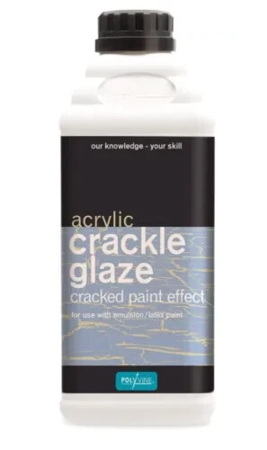 1ltr polyvine crackle - crackle, glaze