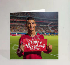 Personalised Ronaldo Holding A