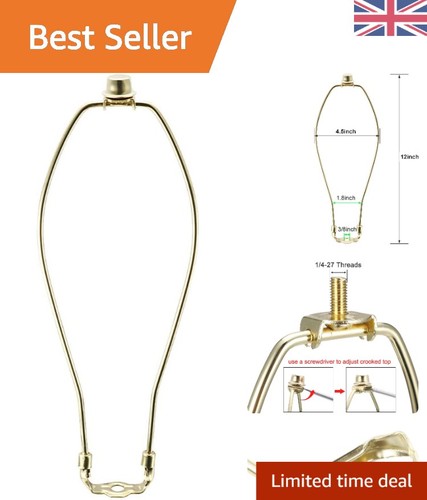 Elegantly polished brass - polished, lamp