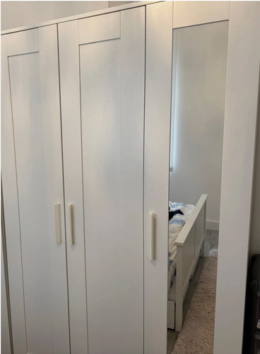 Ikea brimnes white door - brimnes, 3-door