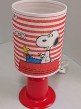 Snoopy lamp red and white