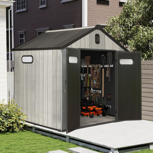 8x6 resin storage shed - ft,