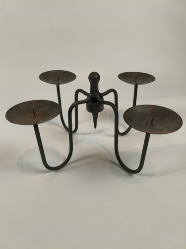 Cast iron black gotic - black, candle