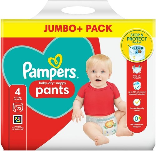 Pampers baby dry nappy - pampers, pants