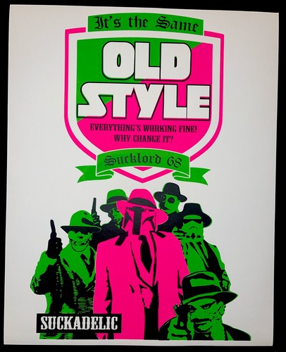 Suckadelic print poster - poster, star