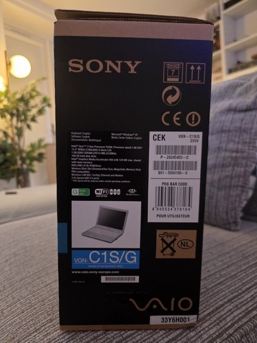 Sony vaio vgn - c1s/g, vintage
