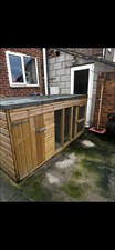Wooden Dog Kennel 8ftx4ftx4ft