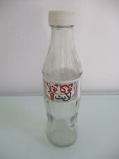 Coca Cola Light : a 300 ml empty glass bottle, paper  label, Egypt,  90's.