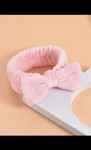 Elastic big bow for - spa, facial