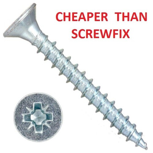 Bzp wood screws 40 50 - 12,
