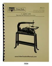 Delta 24" Scroll Saw Older