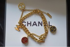 CHANEL logo CHARM BRACELET