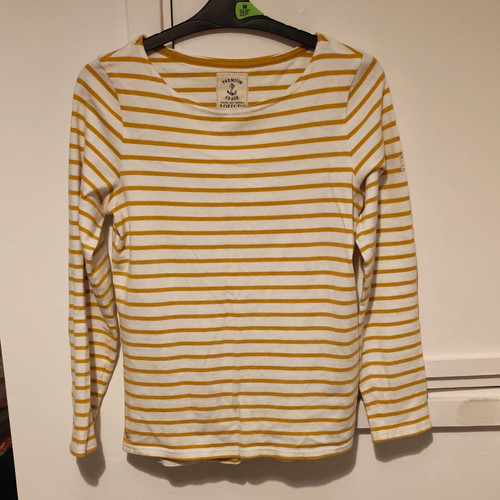 Joules women white yellow - joules, white/yellow