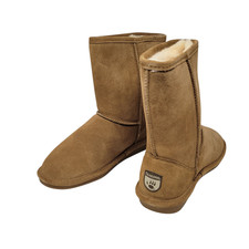 Bearpaw Boot Neverwet 920 Womens Eva Short Pull on Suede Winter Snow size 9 NIB