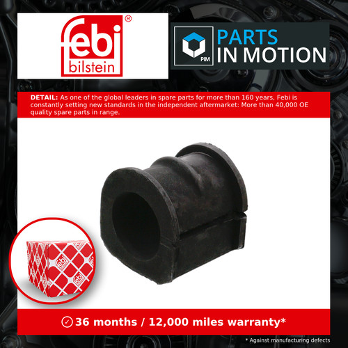 Anti roll bar bush - bar, fits