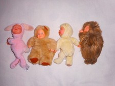 4xANNE GEDDES DOLLS 8"APPX LT