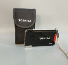 Toshiba Camileo S30 Compact Digital Camcorder Black f=5.7mm f:2.5 Lens Pouch -CP