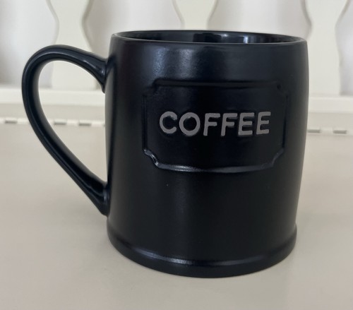 Coffee mug large - mug, black