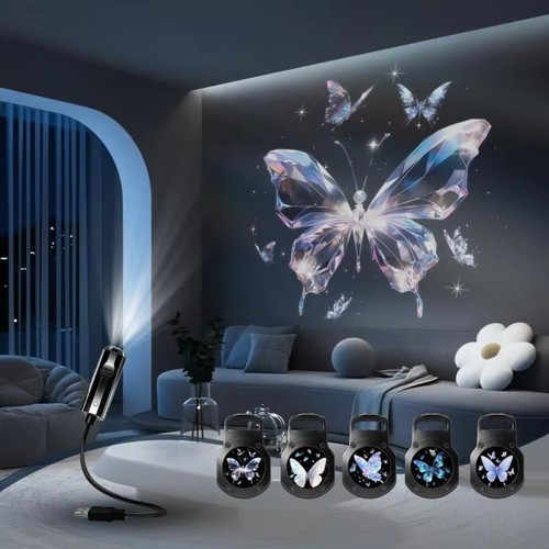 Vibrant butterfly projection - butterfly,