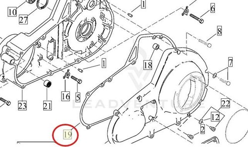 Harley davidson primary cover - harley-davidson,