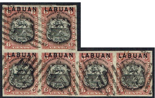 Labuan 1894 black - 1894-96,
