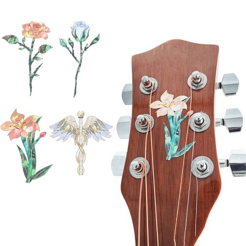 Guitar headstock sticker decal - sticker,