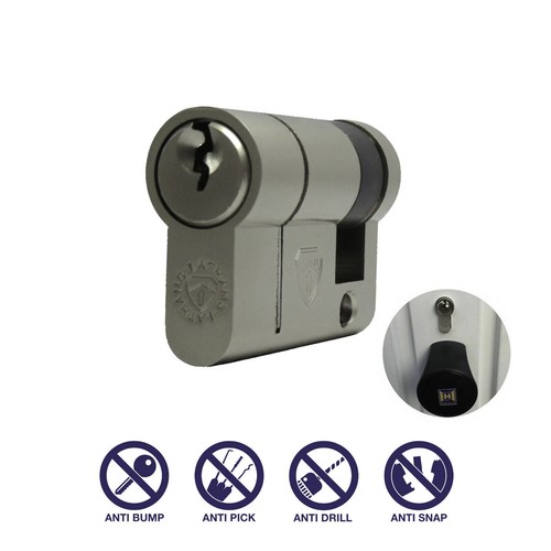 50mm garage door euro - 50mm,