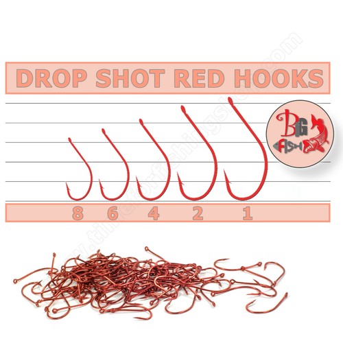 Job lot drop shot fishing - shot, hook