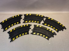 Micro Scalextric MR1 5 x banked Curve track 152mm 1/8 circle scale 1:64