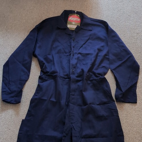 Harpoon blue work coveralls - harpoon,