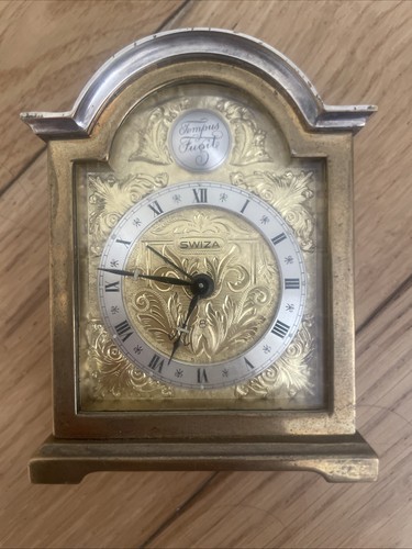 Vintage swiza brass travel - vintage,