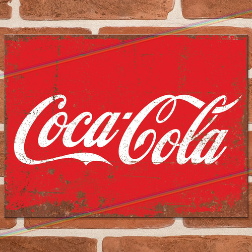 Coca cola metal signs vintage - coca-cola,