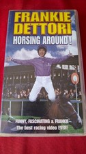 Frankie Dettori- HORSING AROUND- VHS video (Flat Horse Racing)