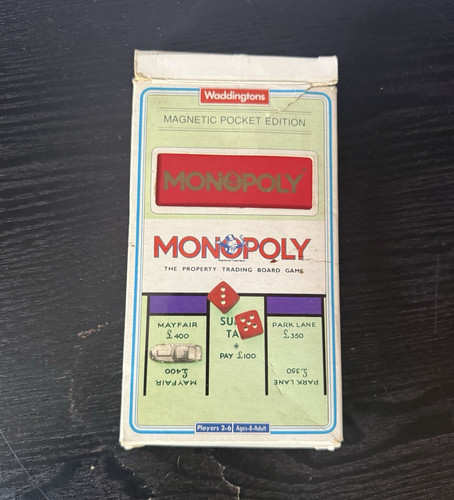 Vintage waddingtons monopoly - vintage,