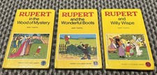 3 x Rupert Little Bear Library