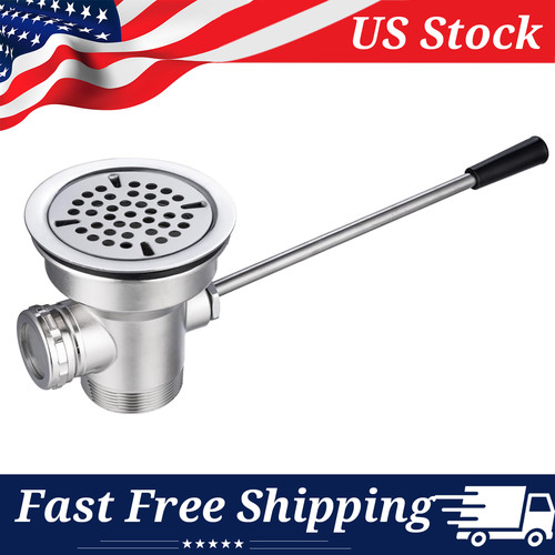 Industrial deep sink drain - sink,