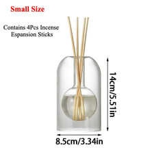 Glass Reed Diffuser Bottle