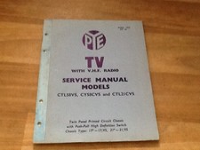 1959 PYE TV WITH VHF RADIO