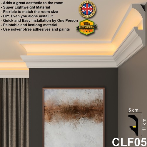 Cornice coving moulding led - coving,