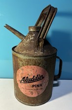Aladdin Pink Paraffin Vintage