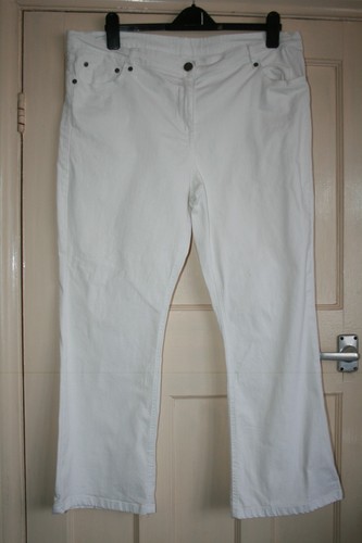 Size white bootcut jeans - size,