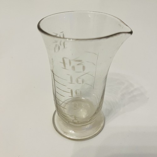 Vintage glass calibrated - vintage,