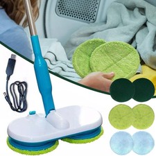 Electric Rechargeable Cordless Floor Cleaner Scrubber Sweeper Polisher Mop