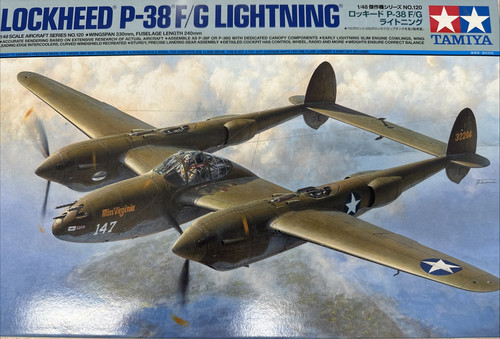 Tamiya lockheed 38f g - tamiya,