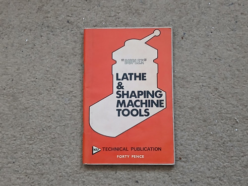 Lathe shaping machine tools - &,