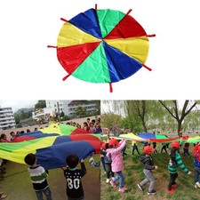 Play Parachute Tent Outdoor Games Activities Toys 10ft