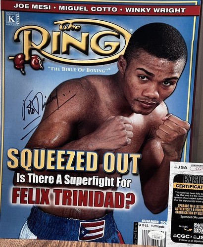 Felix tito trinidad signed - trinidad,